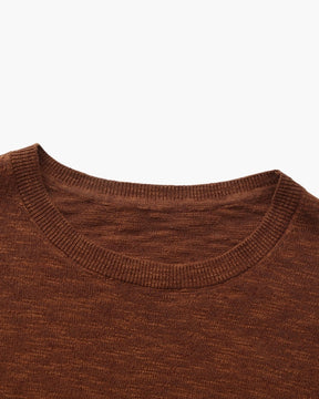 Linen Cotton Essential Crewneck