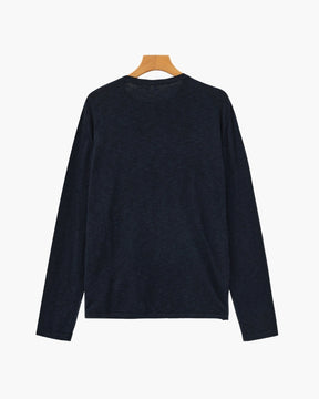 Linen Cotton Essential Crewneck